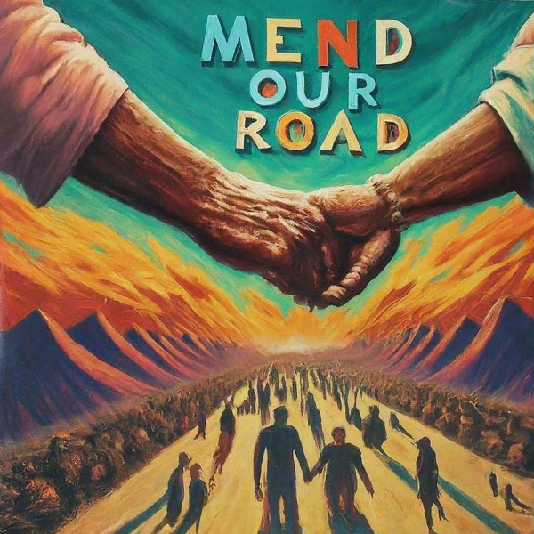 Mend Our Road - Single cover art by Brad R Wright